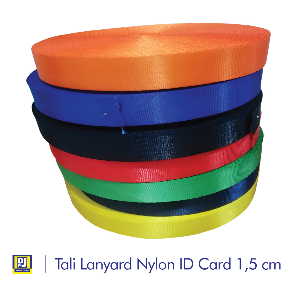 

Tali ID Card Lanyard Nilon 1,5 Cm Kalung pita Nilon 1,5 cm Gantungan Tali ID Card Nilon 1,5 Cm