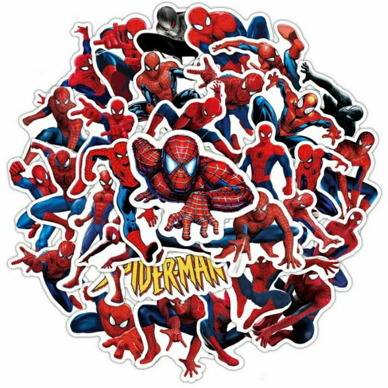 

Stiker Cutting SPIDERMAN Vinyl Stiker Aesthetic|Stiker Lucu|Stiker Hp|Stiker Tumbler|Anti Air|Stiker Laptop|Waterproof