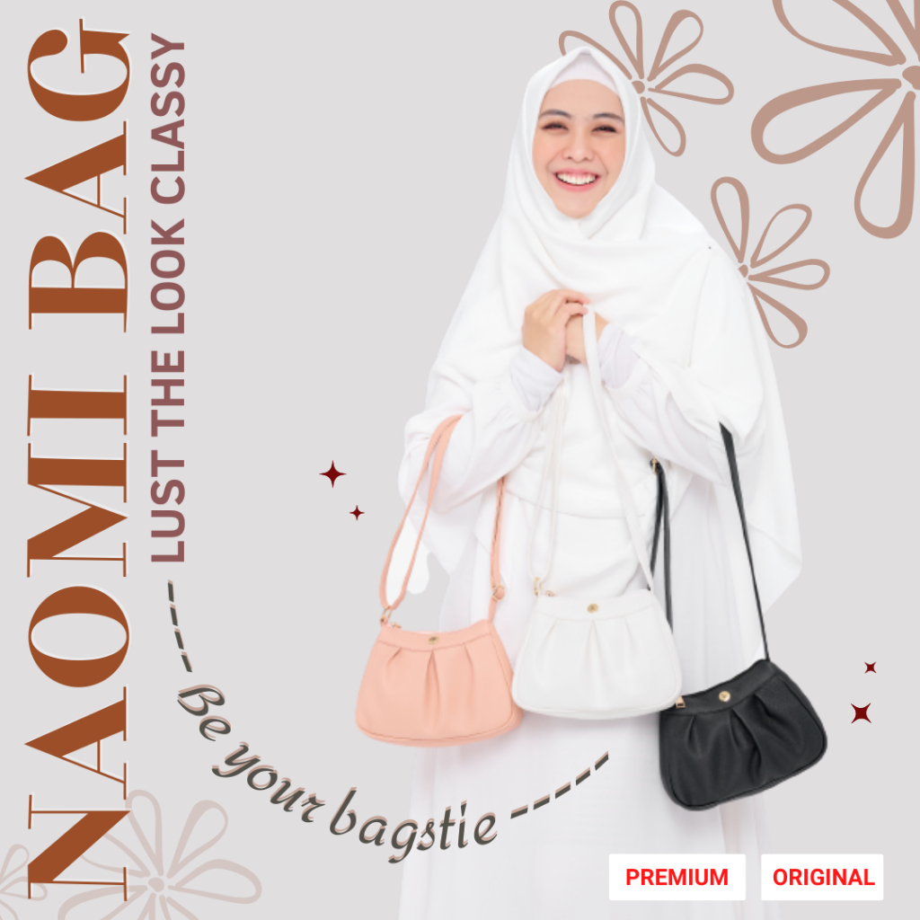 Tas Selempang Wanita Naomi SK Collection by Oki Setiana Dewi