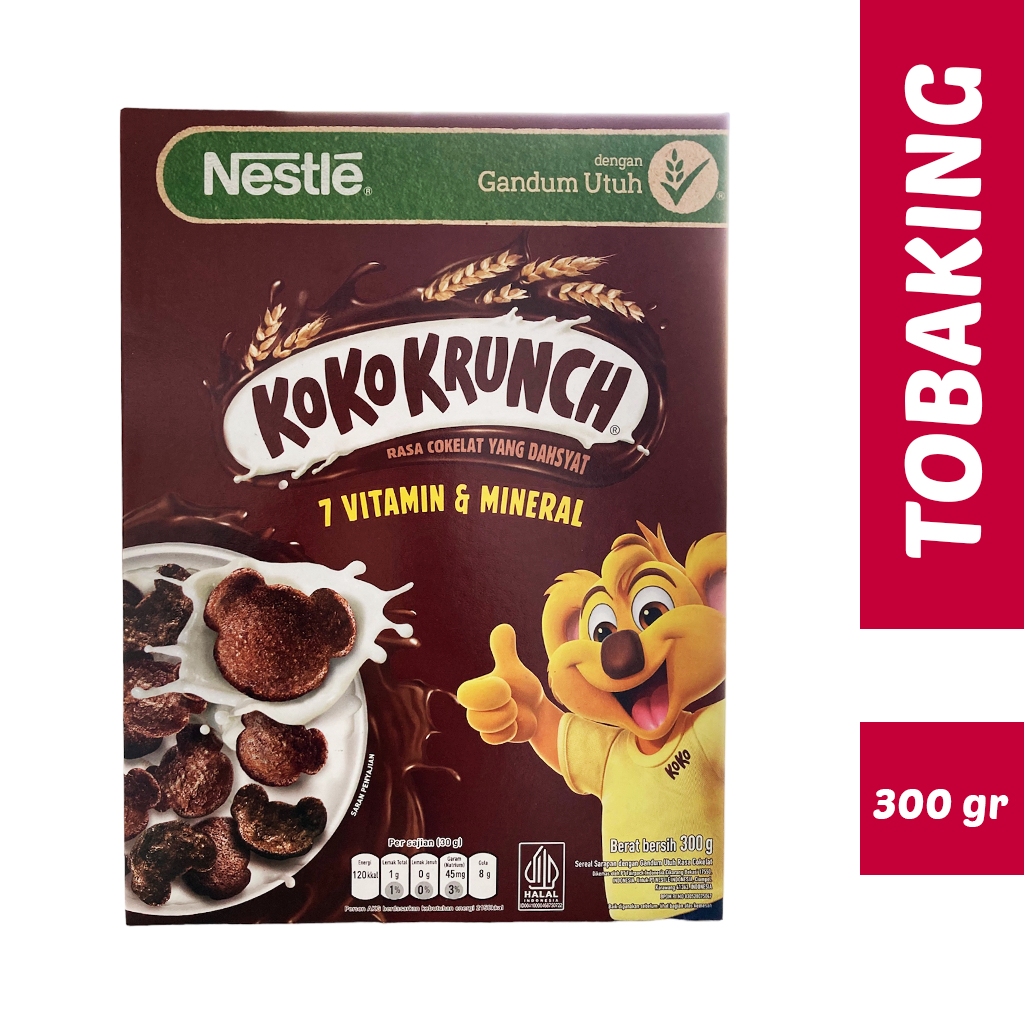 

Koko Krunch Nestle Cereal Gandum 300gr