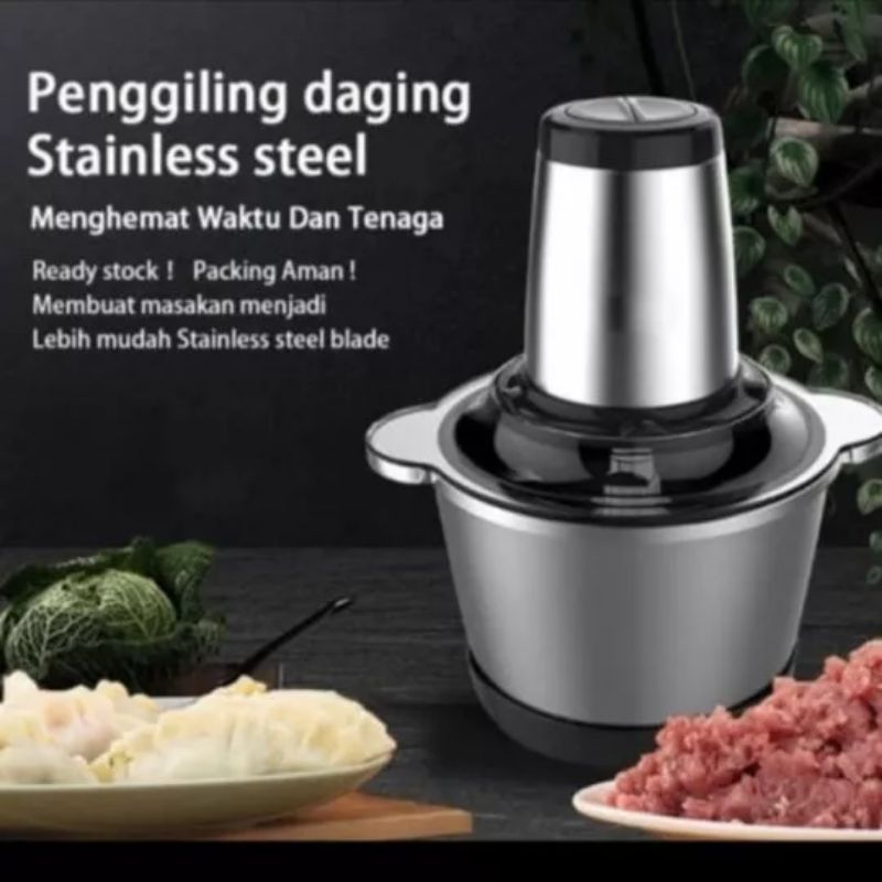 BLENDER DAGING STAINLESS JUMBO COPER BLENDER ELEKTRICK