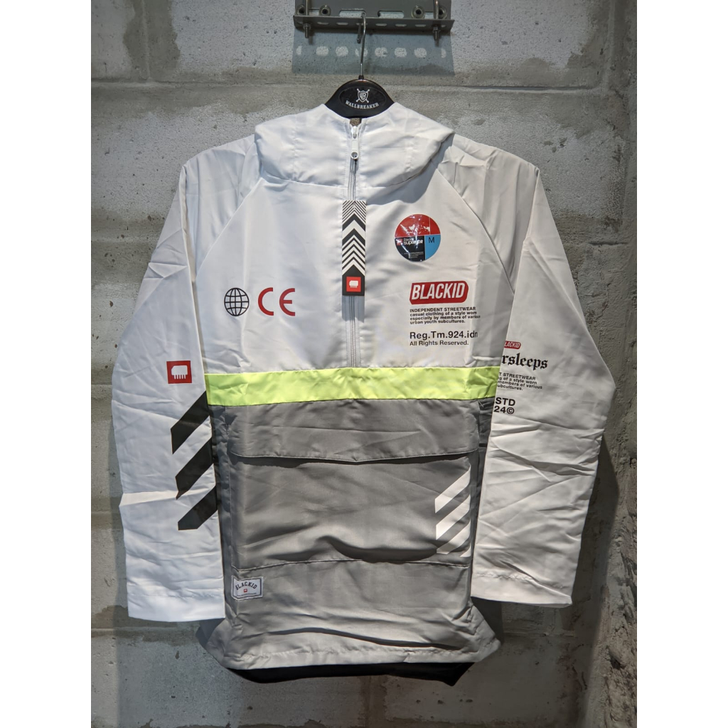 JACKET PARASUT BLACKID | JACKET PARASUT DISTRO MURAH | OUTERWEAR COWOK | PAKAIAN PRIA ORIGINAL