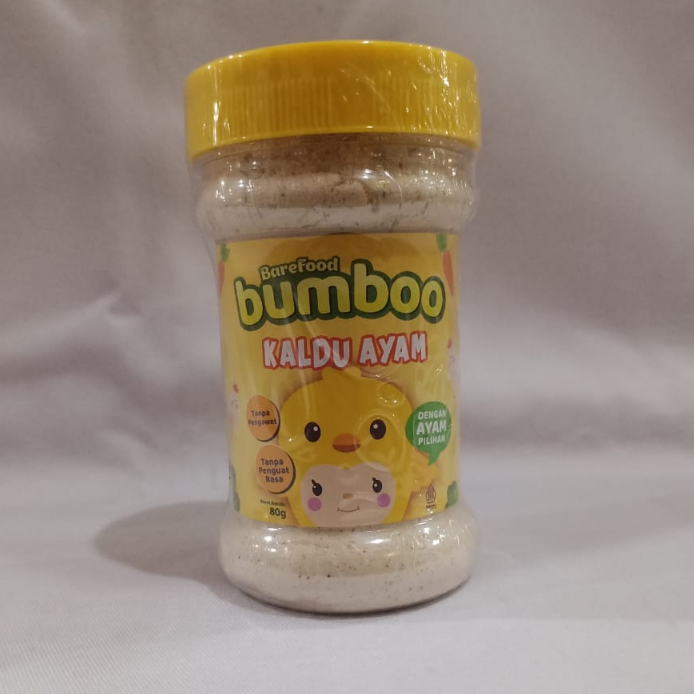 

Bumboo Kaldu Ayam - Kaldu Anak MPASI No MSG, 80gr