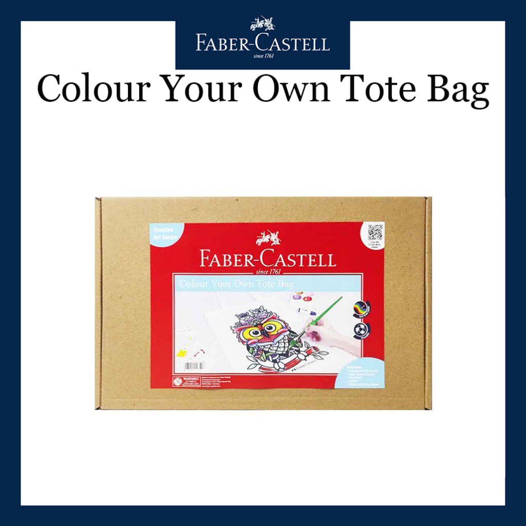 

Creative Art Series Faber Castell / Colour Your Own Tote Bag