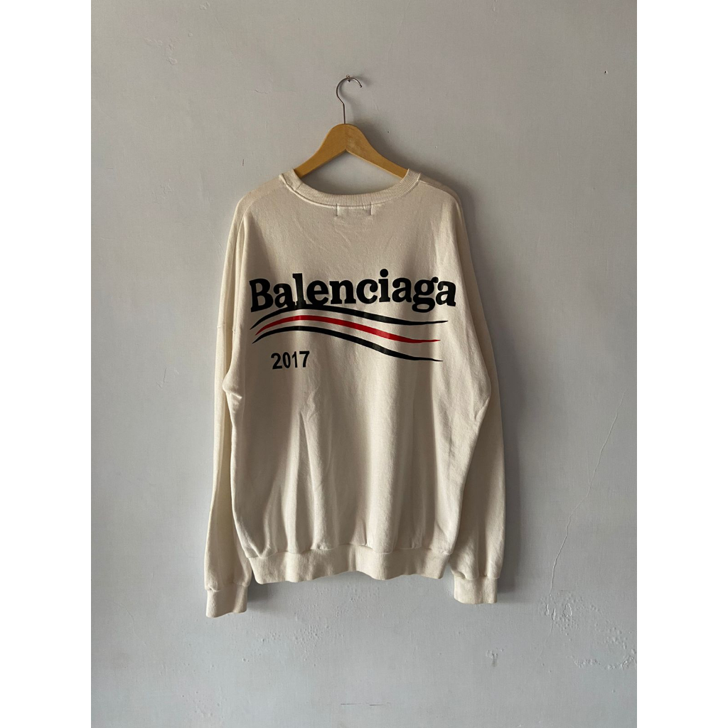 crewneck balenciaga second