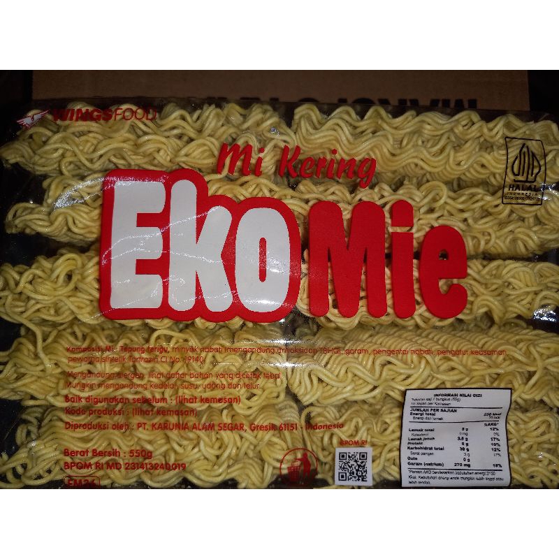 

EKO MIE MIE KERING 550G