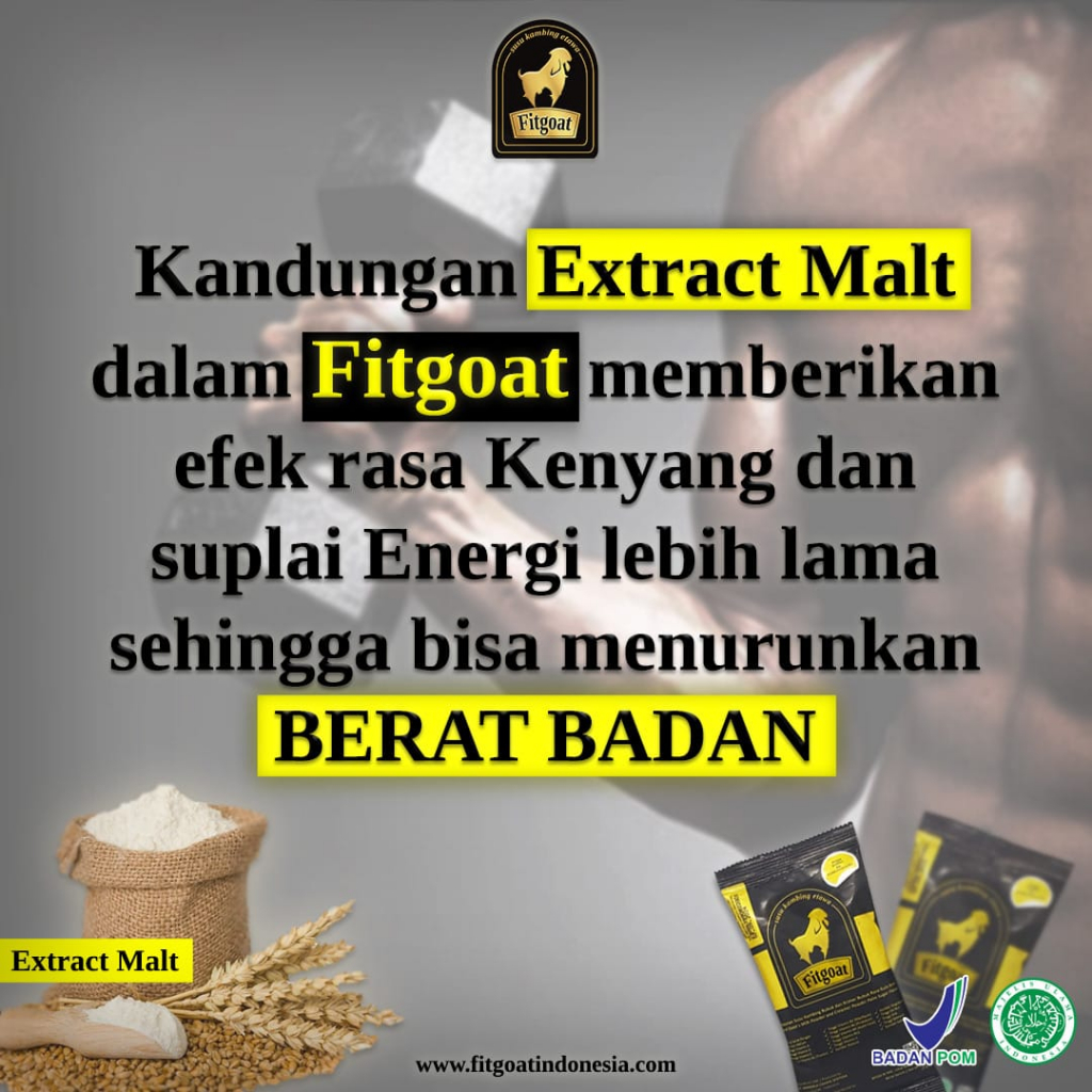 

Susu Kambing Etawa Fitgoat minuman sunnah herbal alami yang baik untuk menstabilkan berat badan