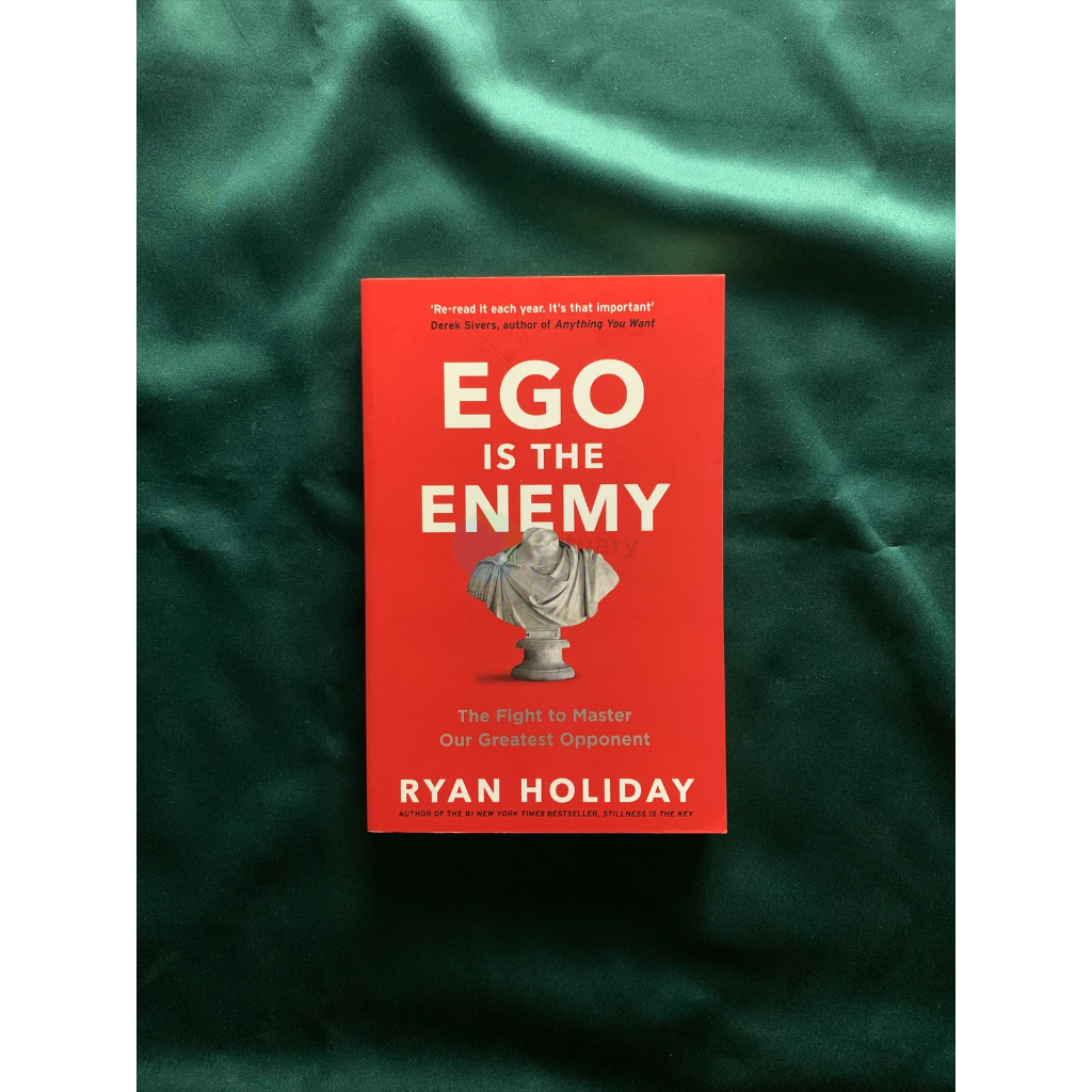 PRELOVED - Novel/Buku Ego is the Enemy - Ryan Holiday
