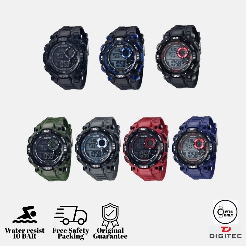 Jam tangan Digitec DG-5030T / 5030 Original