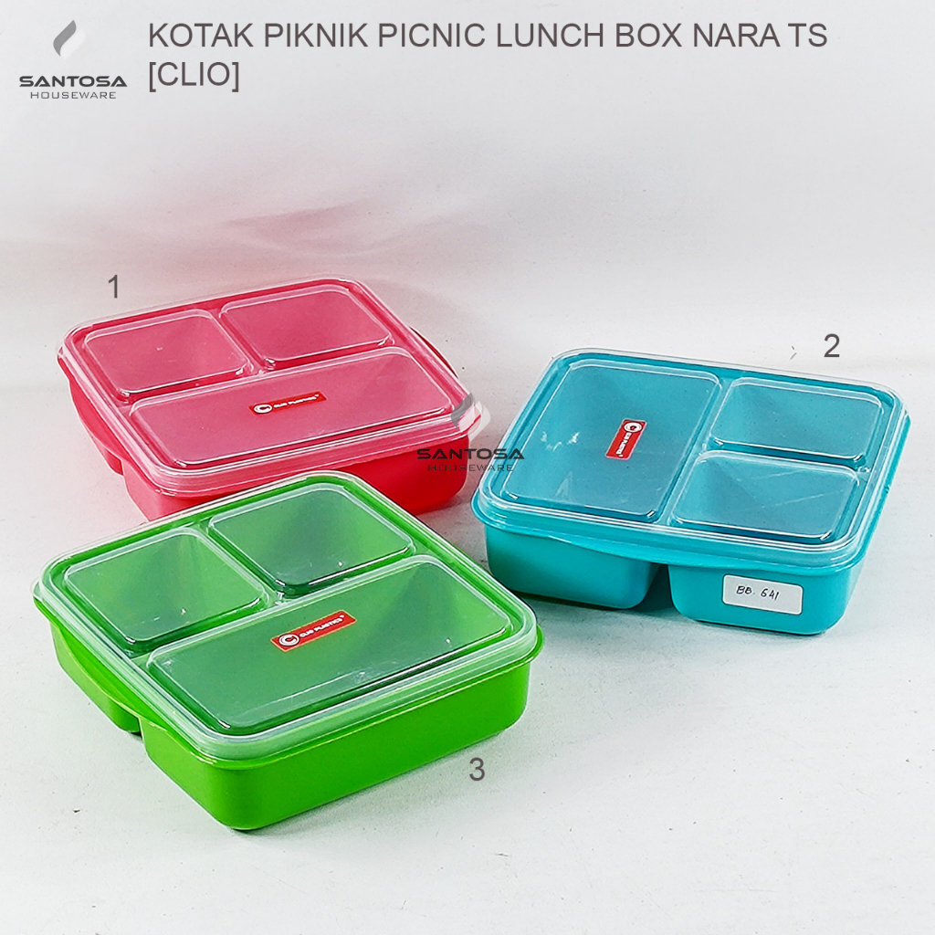 Kotak Piknik Picnic Lunch Box Nara TS [Clio]