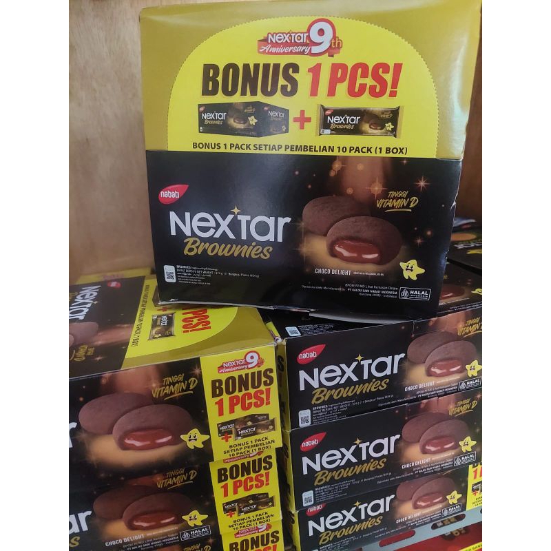 

NEXTAR Brownies 1 pak (10+1pcs) Ecer 2000