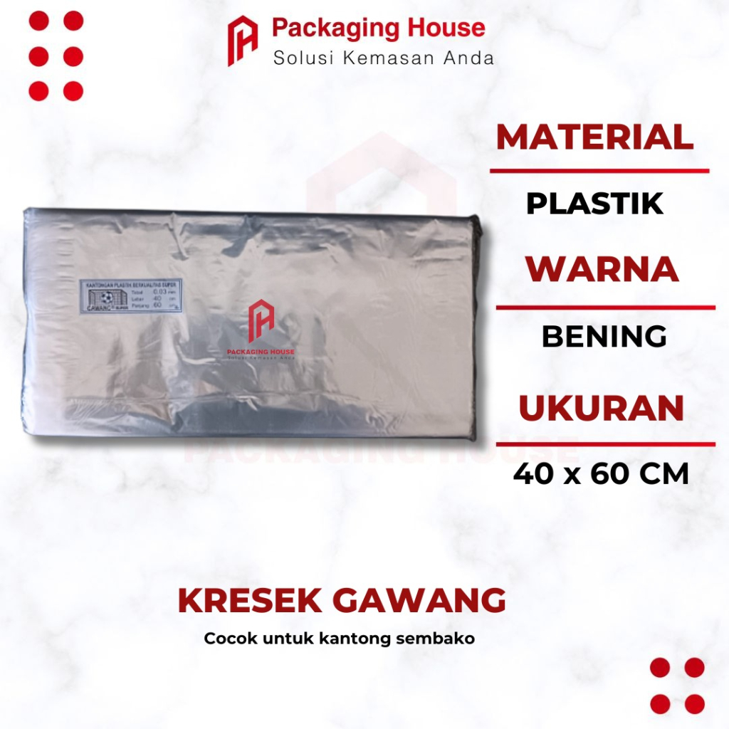 PLASTIK PP GAWANG 40x60 | PLASTIK GAWANG | PLASTIK GAWANG 40 x 60 x 02