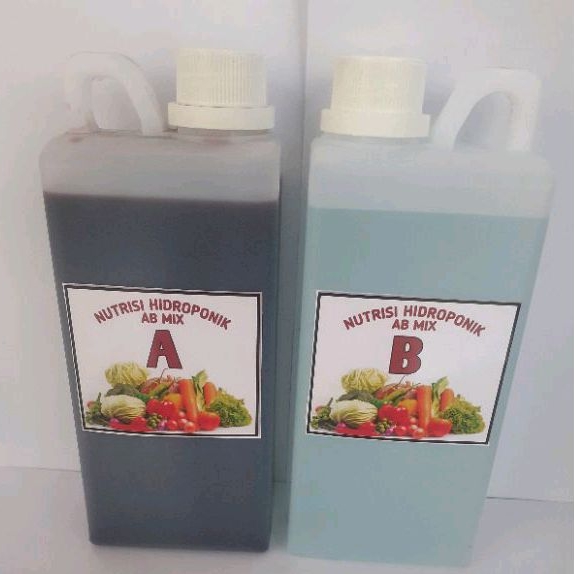 Nutrisi hidroponik AB Mix 1 Liter