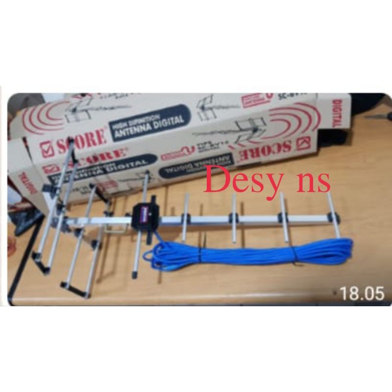 Antena Digital Outdoor TV / Antena Luar / Antena Tv / Antena Score