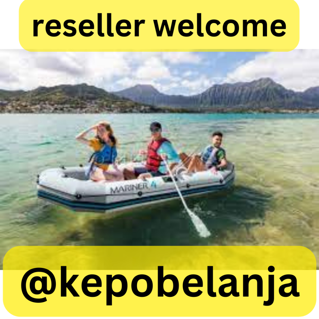 perahu karet mariner 4 intex 68376 boat mancing di danau sungai laut pantai atau kapal banjir murah