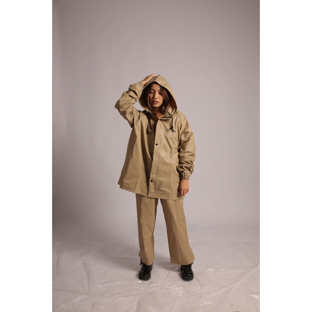 Jas Hujan Unisex Raincoat Bahan Premium Anti Rembes