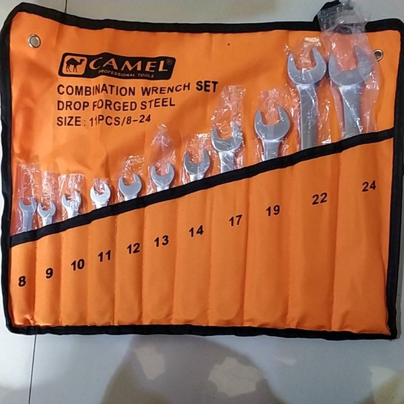 kunci set 11 pcs camel/combination wrench set camel