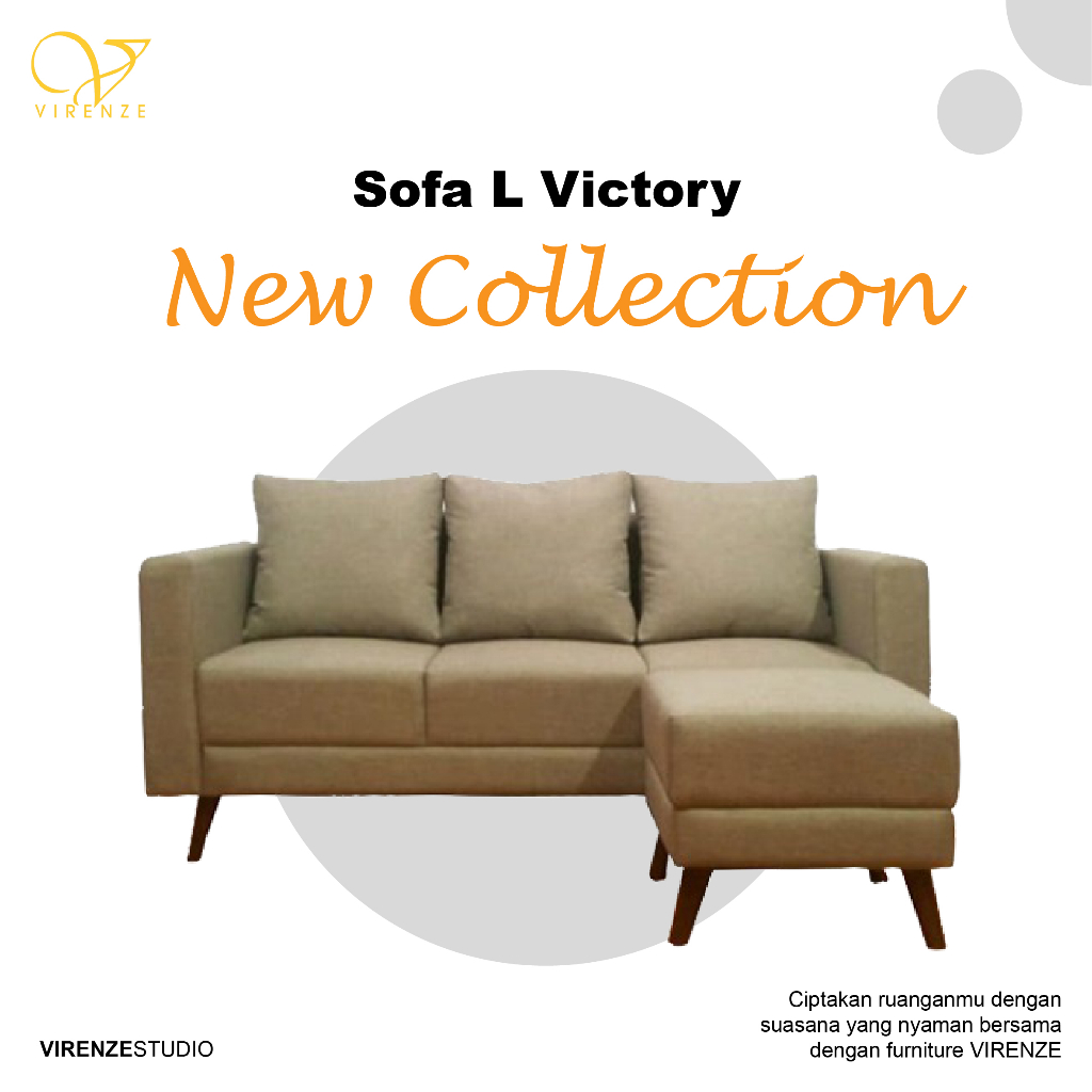 Sofa L Minimalis Victory Sofa 3 Seat victory Sofa Minimalis Sofa Ruang Keluarga Virenze Jateng Semar