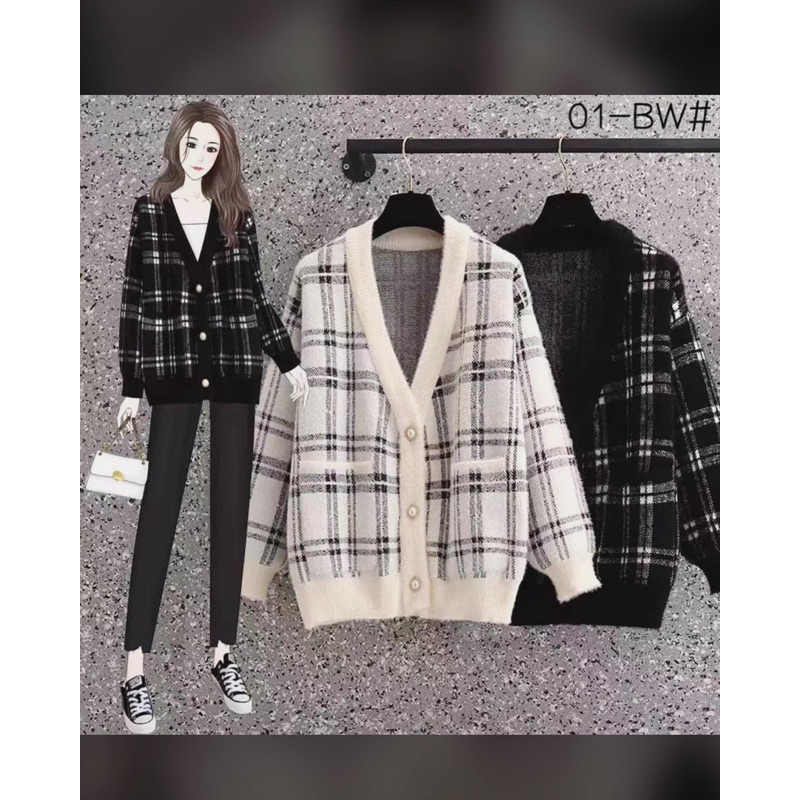 cardigan rajut import rania