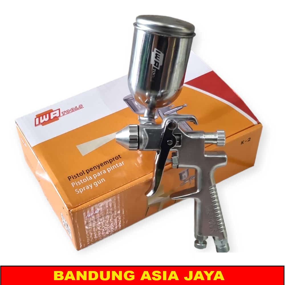 IWA Spray Gun R2 Semprotan Cat Duko R2 Stainless Terbaik