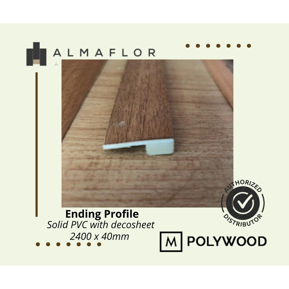 Almaflor Ending Profile (Aksesoris Untuk Almaflor Vinyl / SPC)