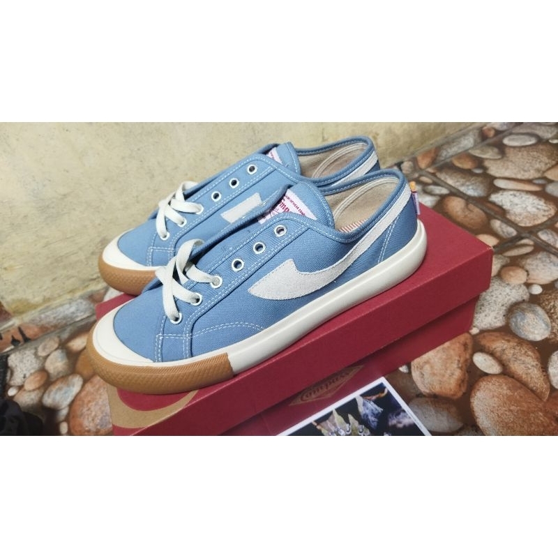 Sepatu Compass Gazzel Blue Sky