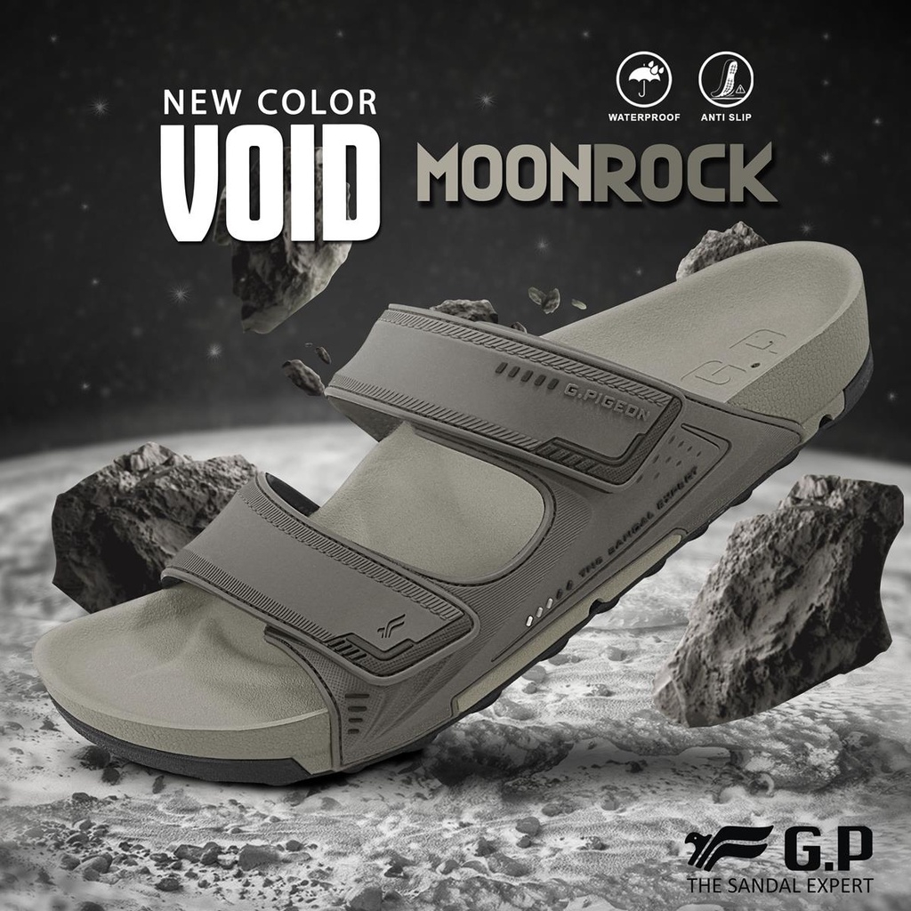 Sandal Selop Pria Gold Pigeon Drainage VOID G1545M