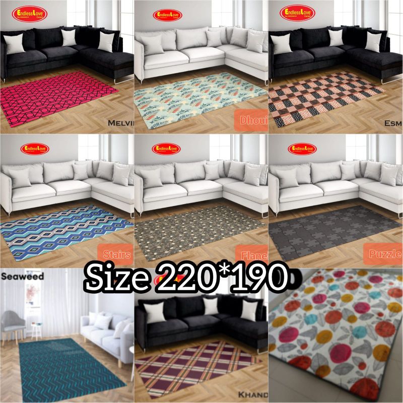 karpet Malaysia size 220*190