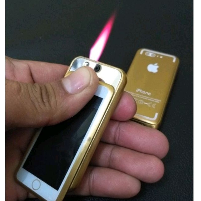 Korek Api Unik Handphone Iphone Mini, Korek Gas Antik, Mancis Murah
