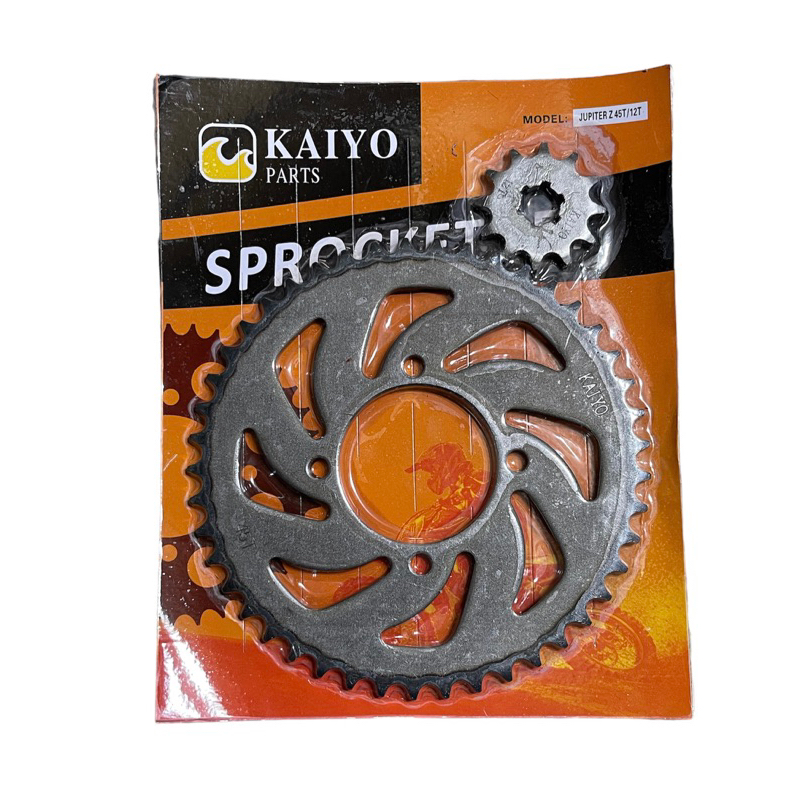 GEAR GIR SET  SEPUH YAMAHA JUPITER Z 428-45/12T KAIYO