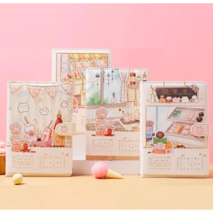 

Buku Diary Catatan Harian Notebook Kekinian Soft Cover Buku Bergaris
