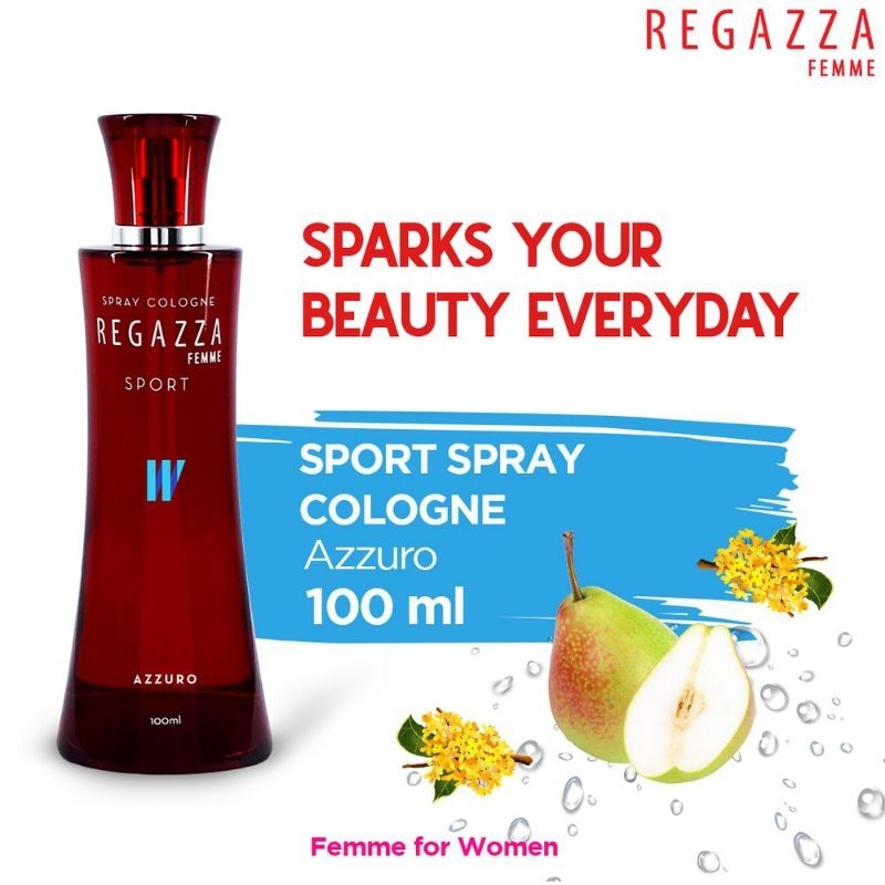 PARFUM REGAZA SPORT SPRAY COLOGNE AZZURO 100 ml