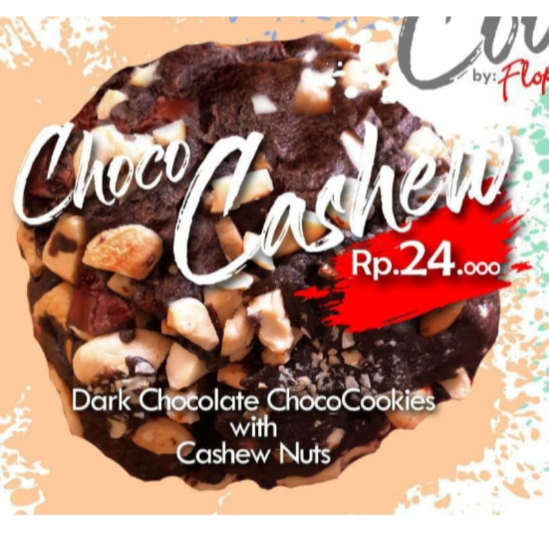 

Cookies floppybrownie isi 1 varian choco cashew