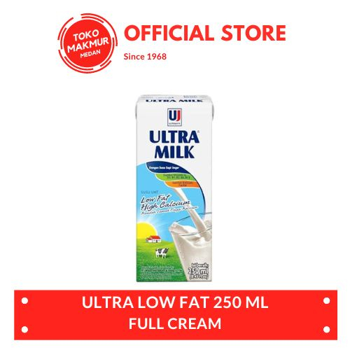 

ULTRA MILK LOW FAT FULLCREAM 250ML