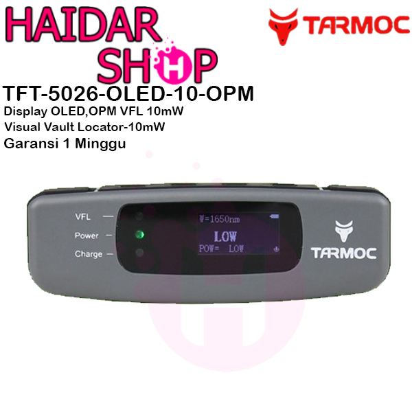 Tarmoc TFT-5026-OLED-10-OPM | USB-C Rechargeable OPM | VFL | Senter
