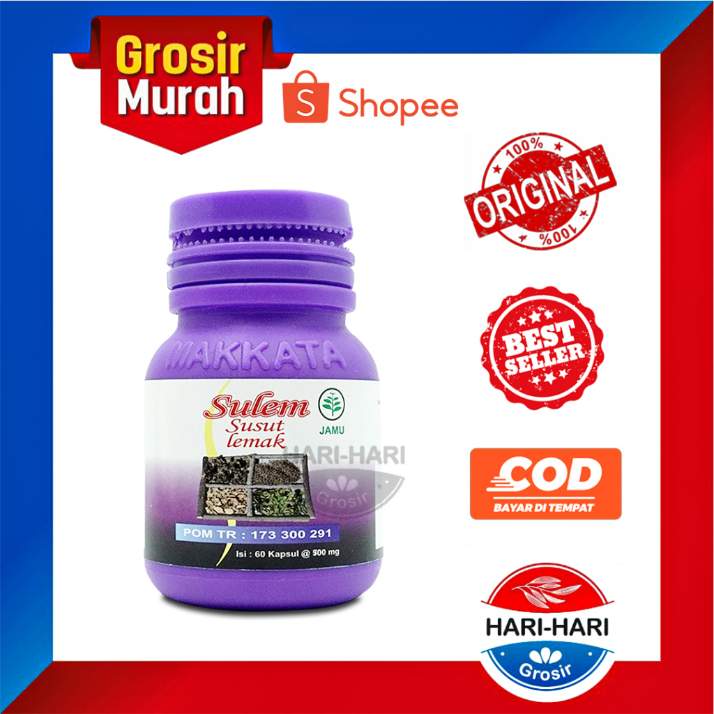 OBAT DIET AMPUH SULEM SUSUT LEMAK Ampuh Dalam 1 Minggu 1-16 Kg Bpom Aman Tanpa Olahraga