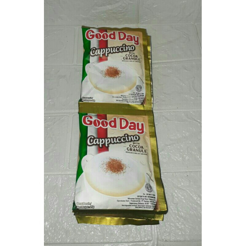 

[omuget152] Ecer/Renceng - Kopi Good Day Cappucino, 25gr