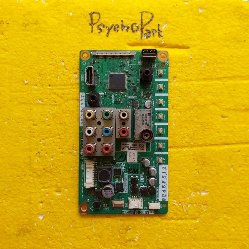 MB - MAINBOARD TV LED SHARP LC 24LE155M - 24LE155 SOKET BL FLEKSIIBEL