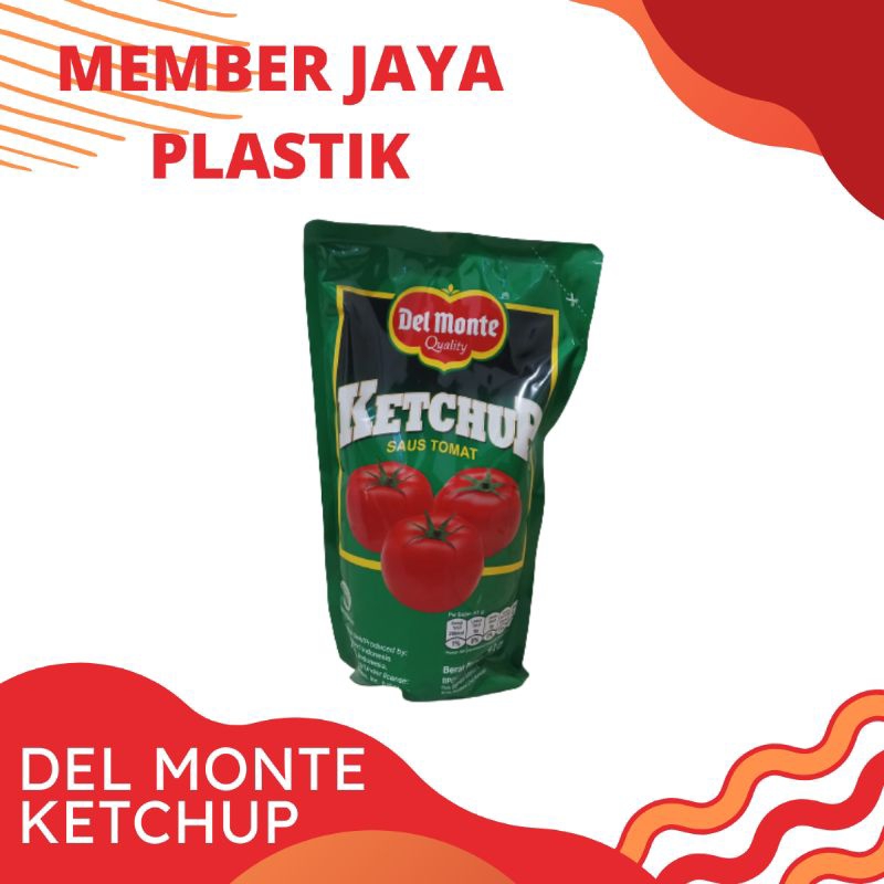 

Saus Tomat Del monte ketchup 1 KG