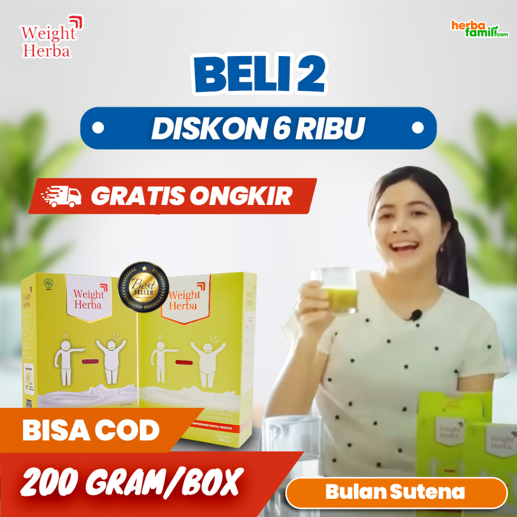 

Weight Herba Original Official Asli | Susu Penggemuk Badan Weightherba Gemuk Secara Alami WEIGHT HERBA