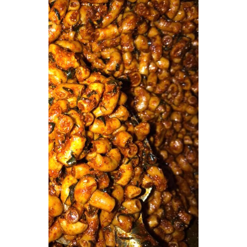 

Makaroni Bantet Pedas Daun Jeruk 250gr