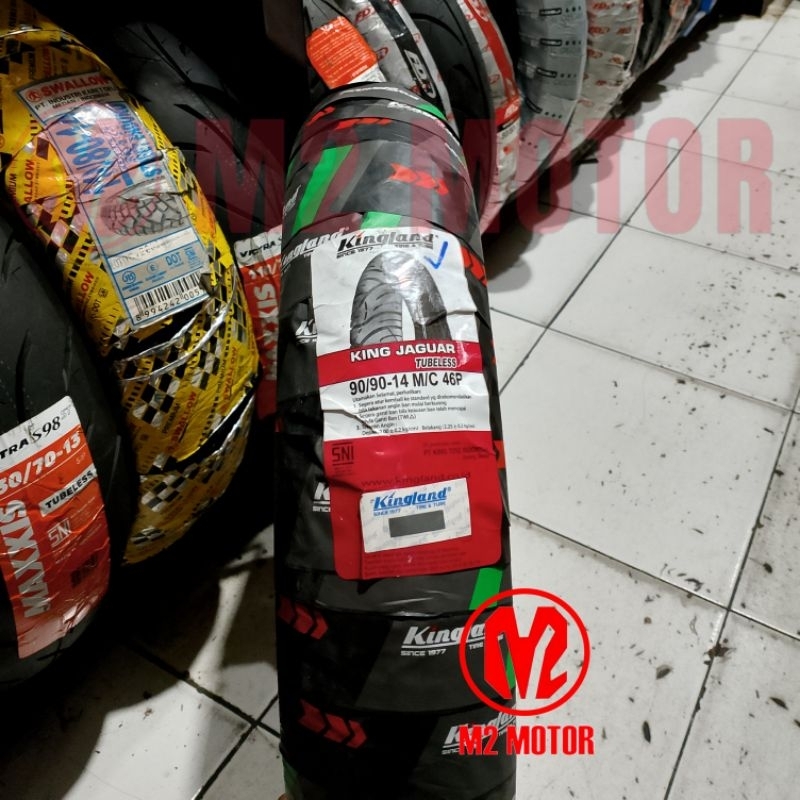 BAN KINGLAND 90/90-14 KING JAGUAR TUBELESS