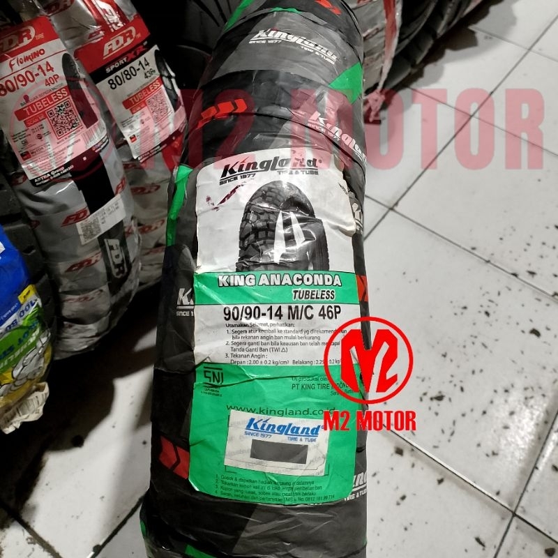 BAN KINGLAND 90/90-14 KING ANACONDA TUBELESS