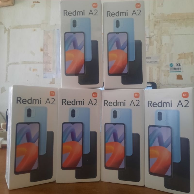 hp xiaomi redmi A2 ram  3gb 32gb  2gb  32gb dan (Redmi 12C Ram 3gb 32Ggb  4gb 64Gb ) garansi Resmi 1