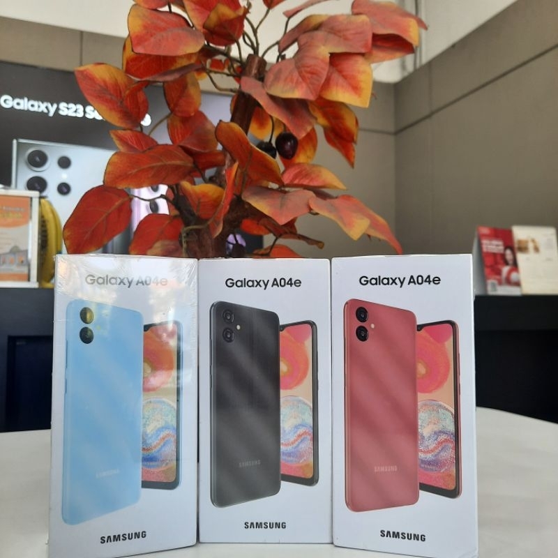 hp samsung A04e ram 3/64gb  batrei 5000mah garansi resmi samsung sein 1 tahun