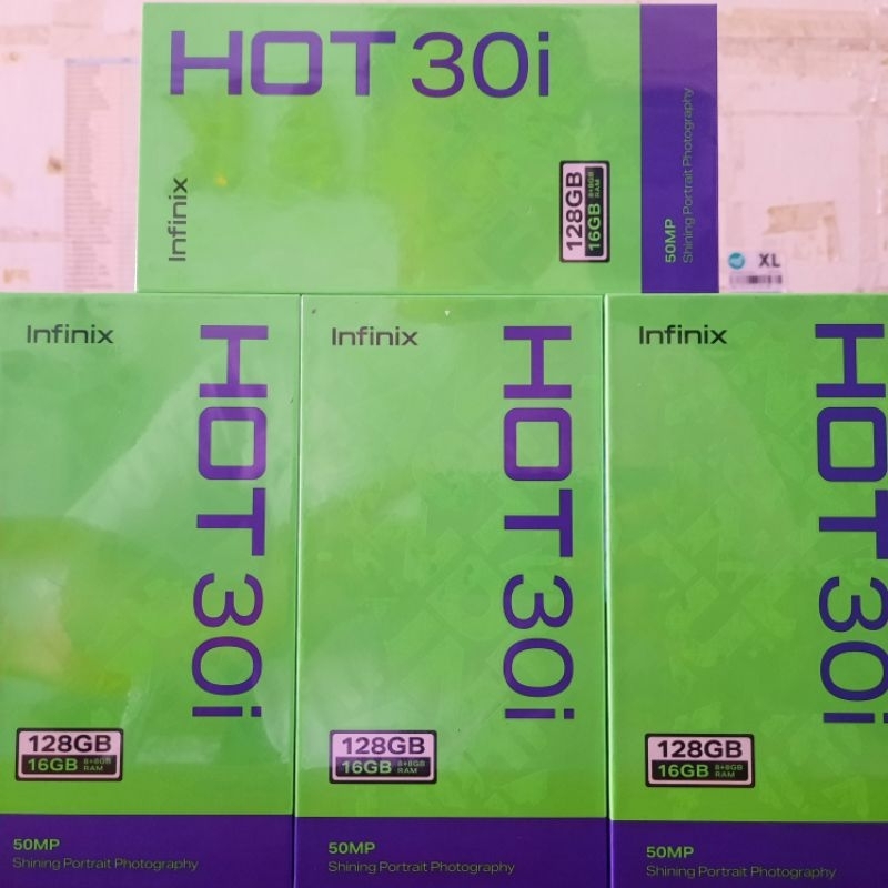 Hp Infinix Hot 30i Ram 8gb Rom 128gb garansi resmi 1 Tahun segel no void