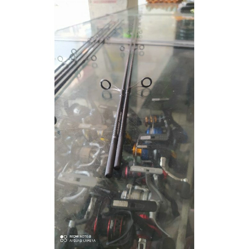 ujung joran Carbon solid /Carbon holow 165,180 maguro,daido,dll