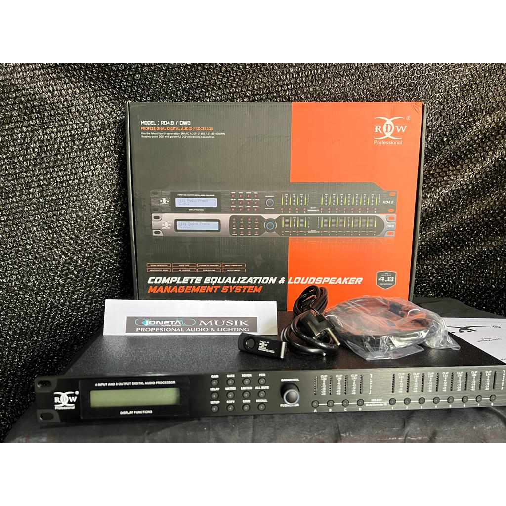 DIGITAL AUDIO PROCESSOR DLMS MANAGEMENT SPEAKER RDW RD4.8 ORIGINAL