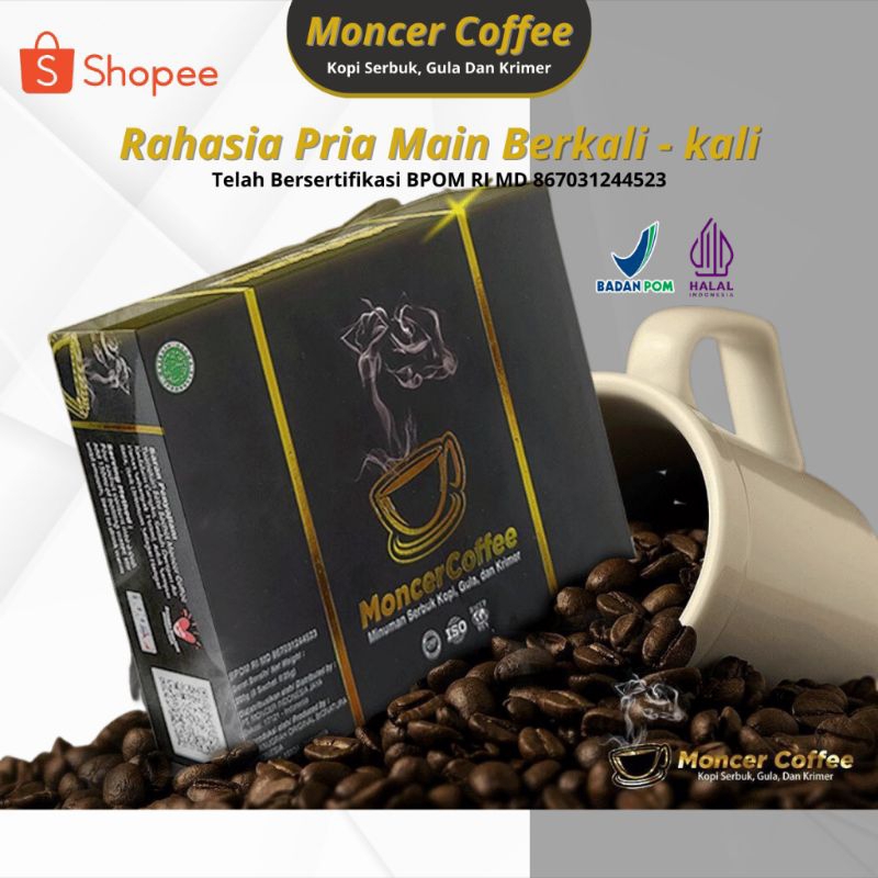 Moncer Coffee - Kopi Moncer Stamina Pria | Moncer Coffe Asli Original