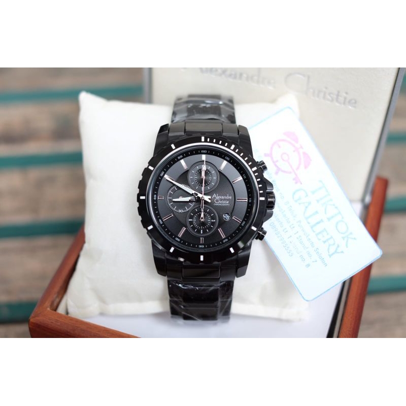 Alexandre Christie 6141 Full Black Original
